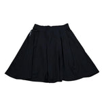 John Richmond Gonna tinta unita con Logo Nero per Bambina RGP25005C NERO JOHN RICHMOND 