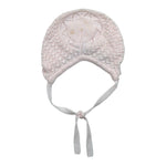 Granlei Cappello Tinta Unita con Ricami per Neonata 12588 ROSA GRANLEI 