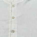 Petit Indi camicia Mezza Manica Girocollo Tinta Unita  per Bambino SS25BK7120X BIANCO PETIT INDI 