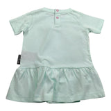 John Richmond Abito Tinta Unita con Stampa per Neonata RIP25005VE VERDE ACQUA JOHN RICHMOND 