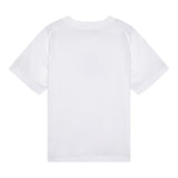 Dsquared2 T-Shirt Girocollo Tinta Unita con Stampa per Bambino DQ2743X BIANCO DSQUARED2 