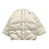 K-WAY giubbino tinta unita con zip e cappuccio Verde/bianco per Neonato K7142VW VERDE/BIANCO K-WAY 