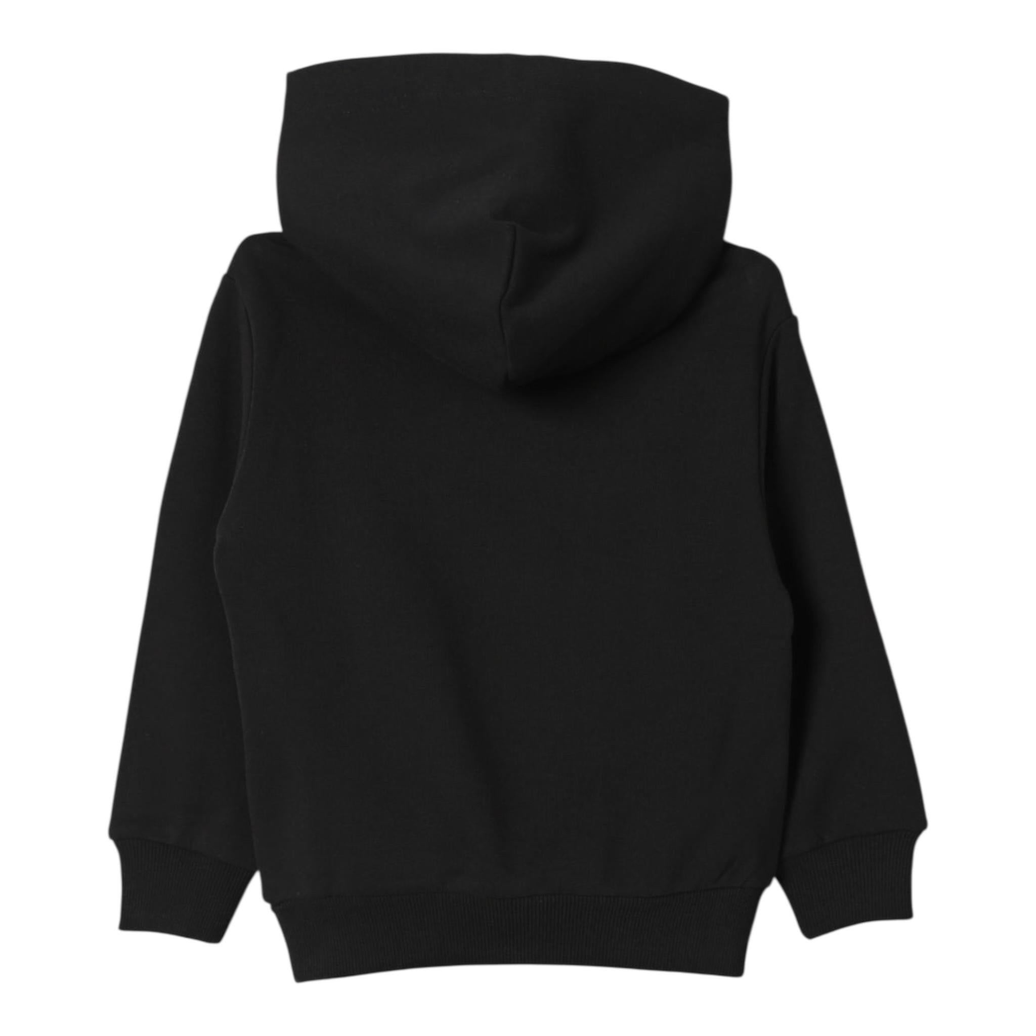 DIESEL felpa tinta unita con cappuccio e stampa Nero per Bambino J02017X NERO DIESEL 