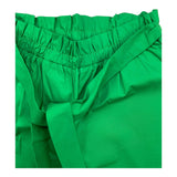 Nanan Einfarbige Shorts mit elastischer Taille Grün für Mädchen