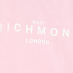 John Richmond T-Shirt Girocollo Tinta Unita con Stampa per Neonata RIP25002TSXXXX ROSA JOHN RICHMOND 