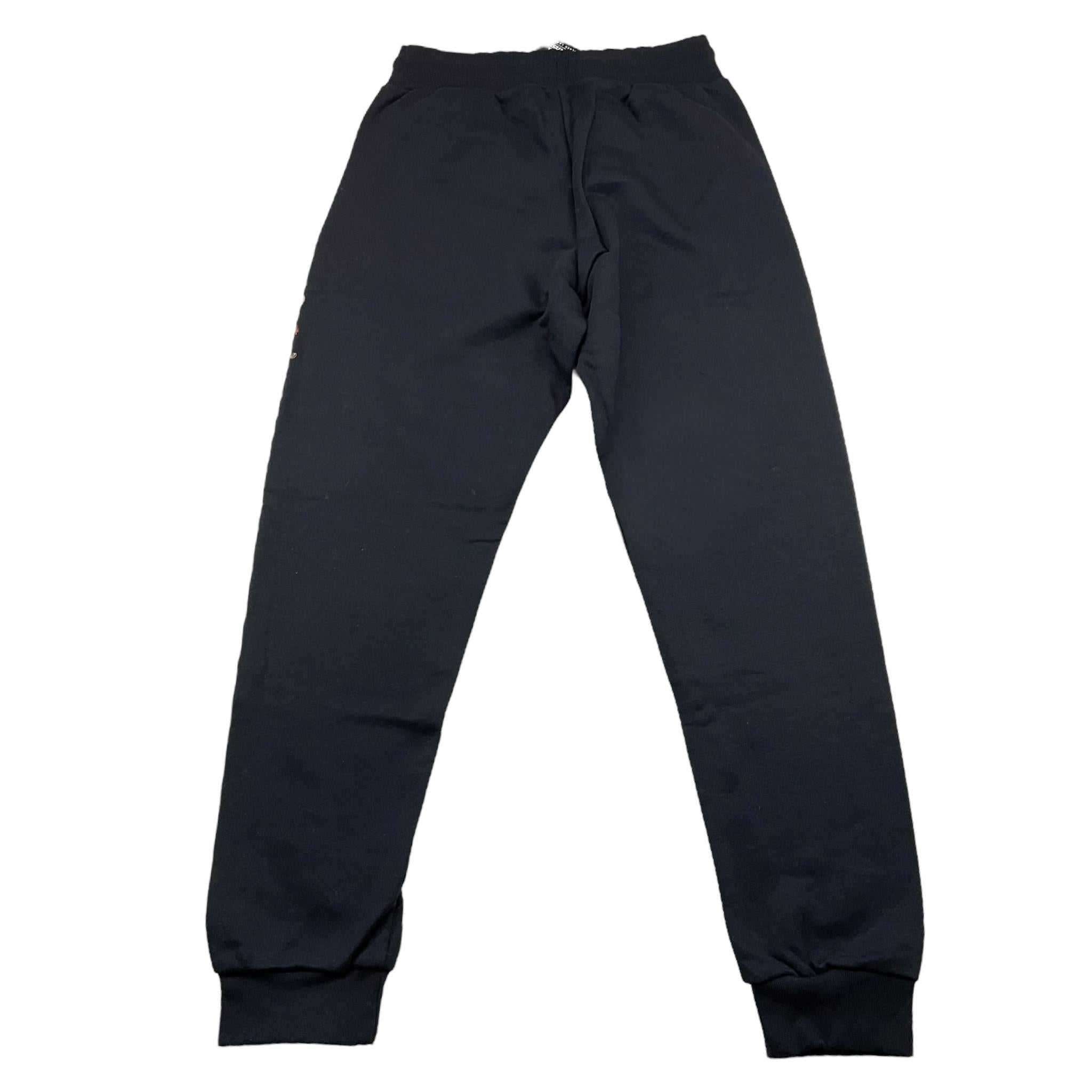 STARTER pantalone tuta tinta unita con stampa Nero per Bambino 1338 NERO STARTER 