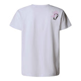 The North Face T-Shirt tinta unita con Stampa Bianco per Bambina NF0A8AXFFN41 BIANCO THE NORTH FACE 