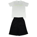 Disclaimer Completo 2 Pezzi T-Shirt-Bermuda Bicolore per Bambino 25EDK58477 BIANCO/NERO DISCLAIMER 