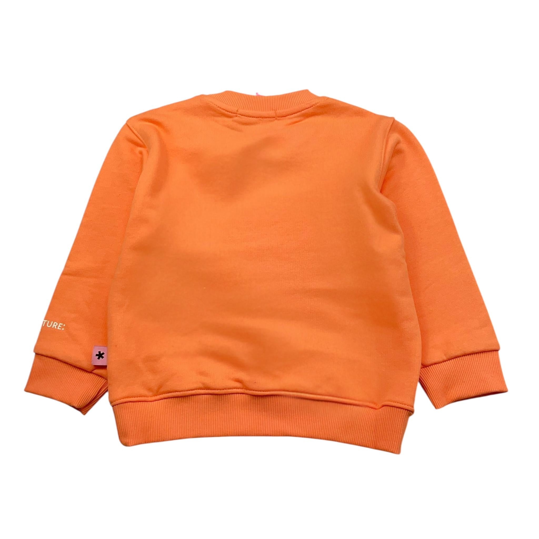 Superculture Felpa Girocollo Tinta Unita per Bambina NINJATJ PESCA SUPERCULTURE 