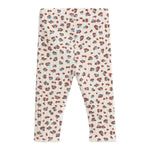 PLAY UP leggins tinta unita con fantasia maculata Panna per Bambina PA022AP11653 PANNA PLAY UP 