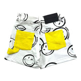 Marc Jacobs Shorts, schlicht mit Smile-Print und verstellbarer Taille, weiß für Baby-Mädchen