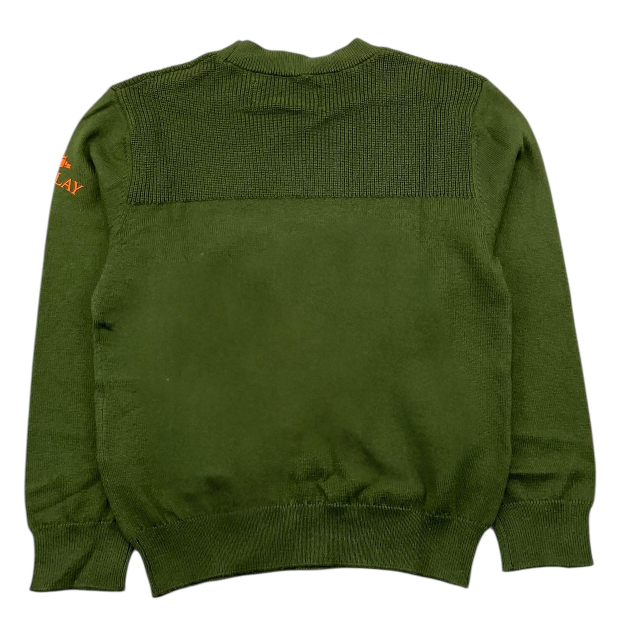 REPLAY maglia girocollo tinta unita Verde per Bambino SB5066 VERDE REPLAY 