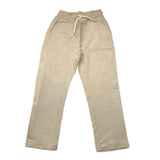 Never Too Einfarbige Hose mit elastischem Bund in Beige für Jungen