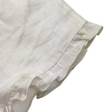 J.O. Milano Short Tinta Unita con Elastico In Vita per Neonata 174D2 BIANCO J.O. MILANO 