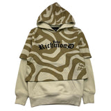 JOHN RICHMOND felpa chiusa con cappuccio stampa fantasia Verde per Bambino RBA25054FE VERDE JOHN RICHMOND 