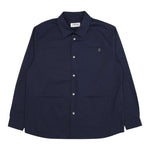 Dondup Camicia Tinta Unita Manica Lunga per Bambino DMCA034X BLU DONDUP 