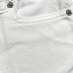 Diesel Bermuda In Denim Tinta Unita Girovita Regolabile per Bambino K00362J BIANCO DIESEL 