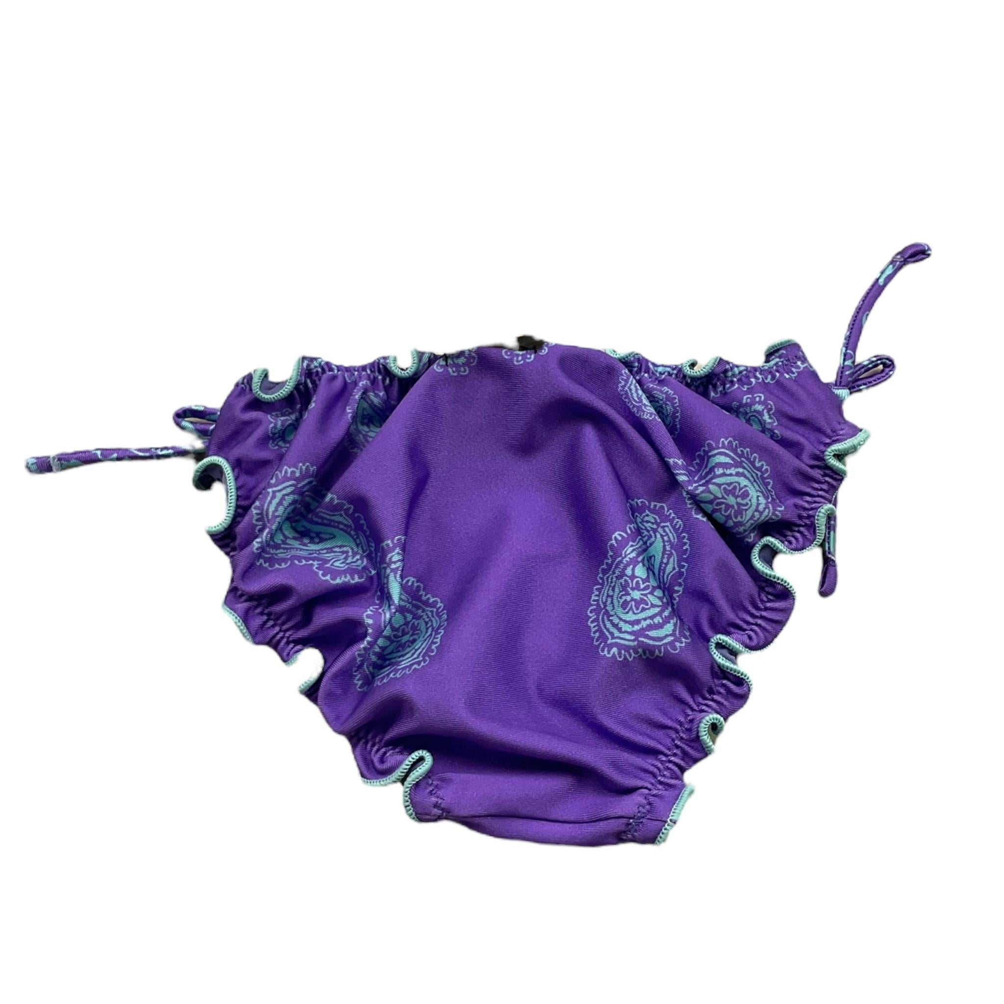 F**K Costume Mutandina Tinta Unita per Neonata FJ25B4A14BBX63NN VIOLA F**K 