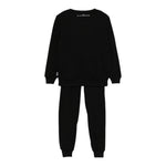 John Richmond Completo 2 Pezzi Felpa-Pantalone per Neonato RBA2452CF NERO JOHN RICHMOND 