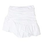 Miss Blumarine Gonna Tinta Unita con Zip per Bambina IA4083 BIANCO MISS BLUMARINE 