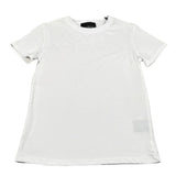 John Richmond T-Shirt Girocollo Tinta Unita con Logo per Bambina RGP26017TS BIANCO JOHN RICHMOND 