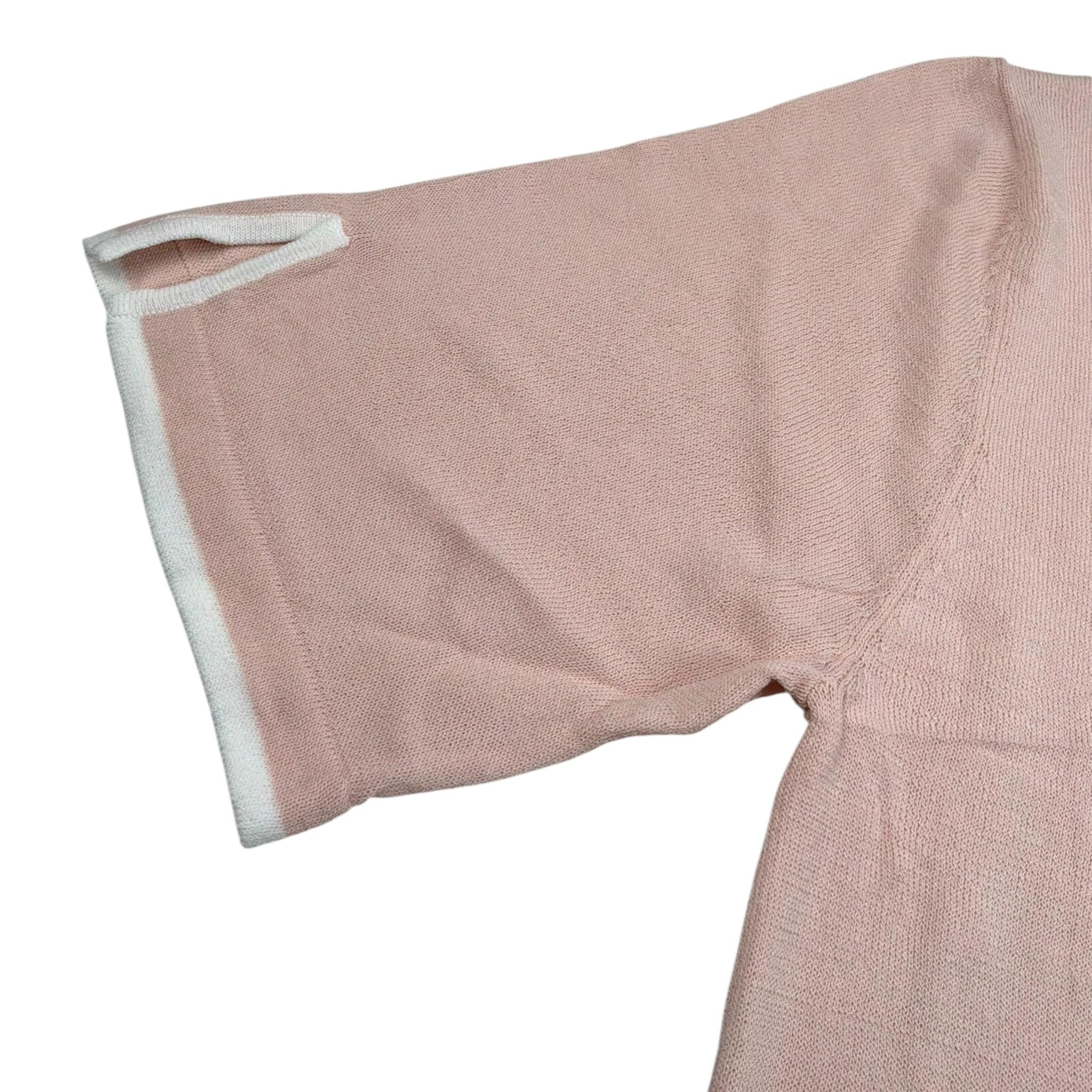 Jeckerson T-Shirt Girocollo Tinta Unita per Bambina MG2754 ROSA JECKERSON 