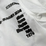 Iceberg Camicia Tinta Unita con Stampa per Bambino CMICE5113BJ BIANCO ICEBERG 