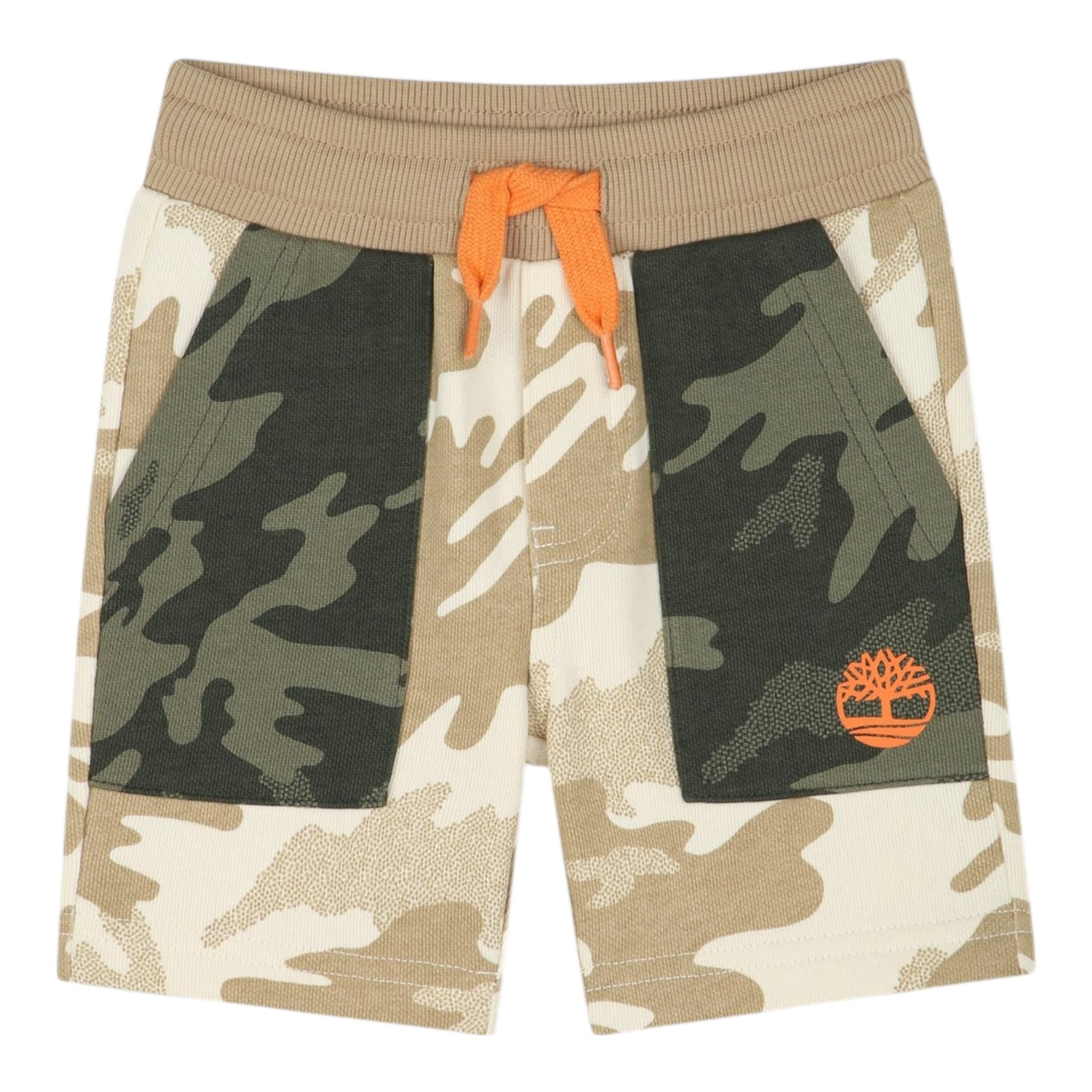 Timberland Bermuda Stampa Fantasia Militare per Bambino T60492 BEIGE TIMBERLAND 