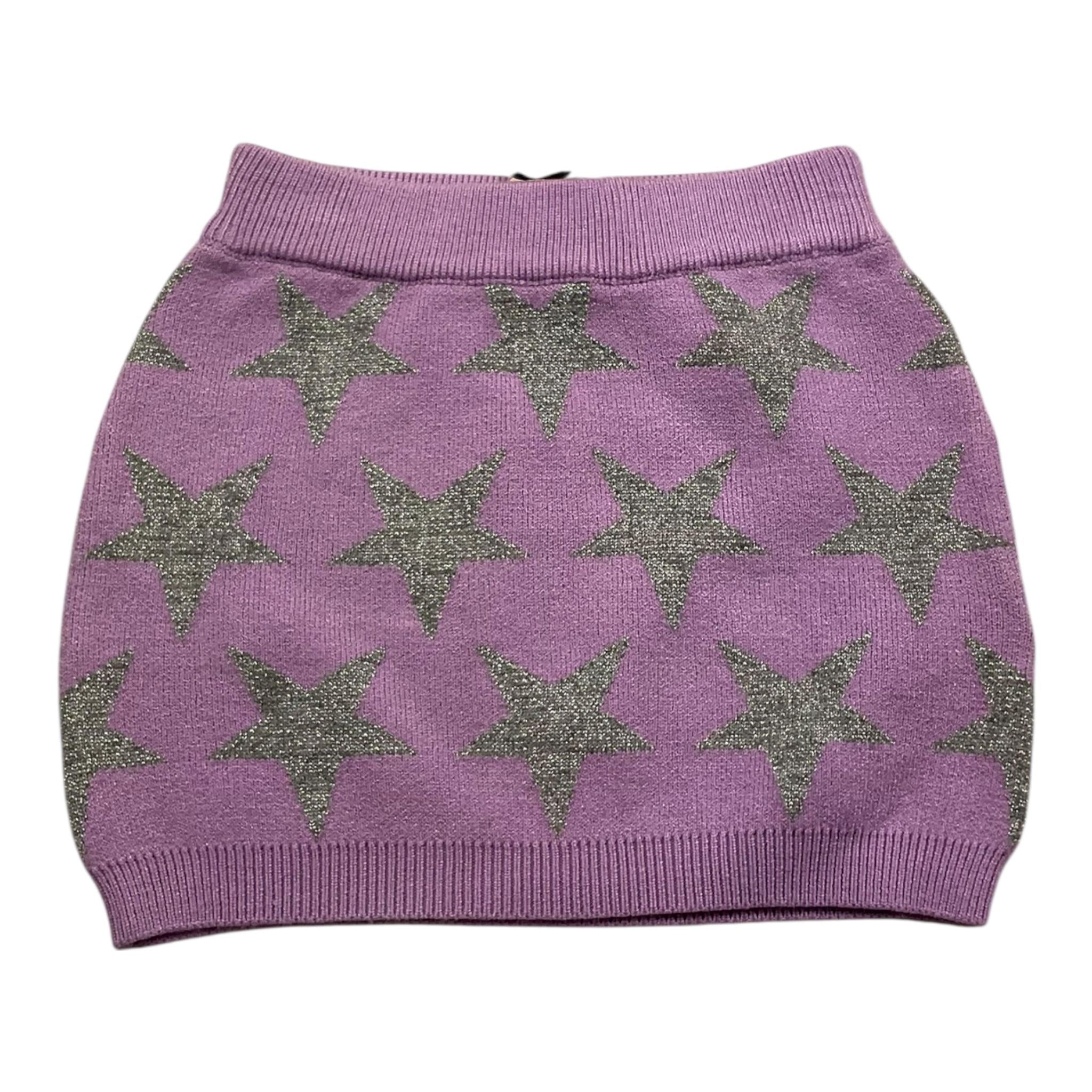 MARC ELLIS gonna in maglia tinta unita con stelle Lilla per Neonata JMNSK15555 LILLA MARC ELLIS 