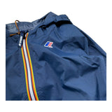 K-Way Giubbino Tinta Unita con Zip E Cappuccio per Neonato K2137XWXX BLU K-WAY 