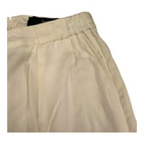 Yes London Schlichte Hose mit elastischem Bund in Creme für Jungen