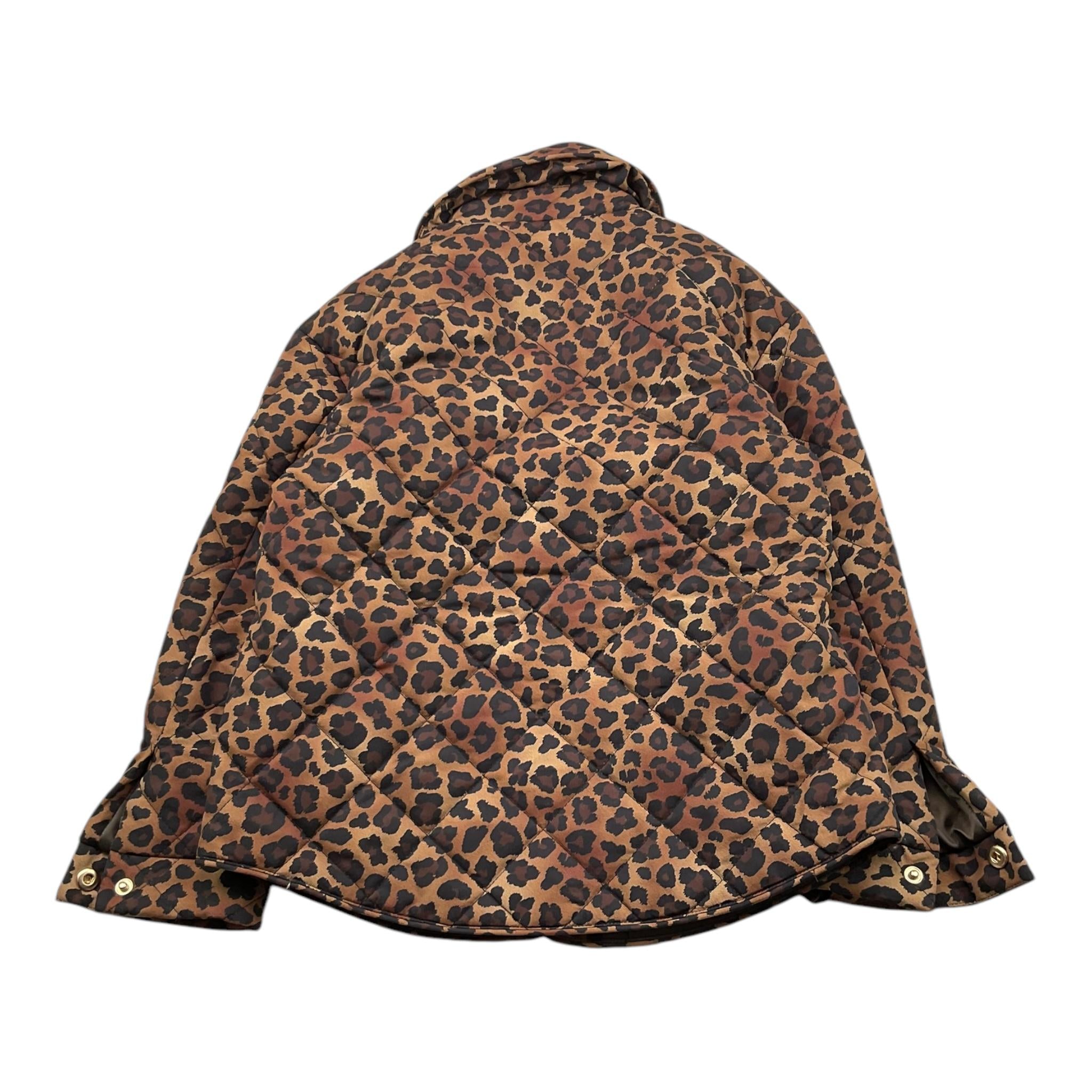 SAINT BARTH giubbino tinta unita con bottoni e fantasia maculata Marrone per Bambina MAR0022 MARRONE SAINT BARTH 