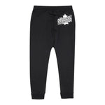 DSQUARED2 pantalone tuta tinta unita con logo Nero per Neonato DQ1801 NERO DSQUARED2 