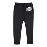 DSQUARED2 pantalone tuta tinta unita con logo Nero per Neonato DQ1801 NERO DSQUARED2 