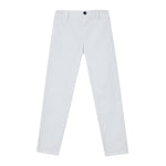 Liu Jo Pantalone Tinta Unita con Girovita Regolabile per Bambino QA3021T3434 BIANCO LIU JO 