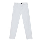Liu Jo Pantalone Tinta Unita con Girovita Regolabile per Bambino QA3021T3434 BIANCO LIU JO 