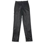 MAYORAL leggins in ecopelle tinta unita Nero per Bambina 7744 NERO MAYORAL 