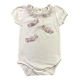 Ninnaoh 2-teiliges Set Body-Rock Weiß für Baby Mädchen