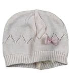 Bimbalo' Cappello Tinta Unita con Ricami per Neonata 7579 ROSA BIMBALO' 