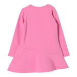 LIU JO abito modello felpa tinta unita con stampa Rosa per Bambina KF4023XXXX ROSA LIU JO 