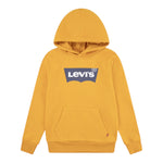 LEVIS felpa chiusa con cappuccio tinta unita con logo Giallo per Bambino 9E8778 GIALLO LEVIS 