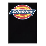 Dickies T-Shirt Girocollo tinta unita con Logo Nero per Bambino 520043378800100 NERO DICKIES 