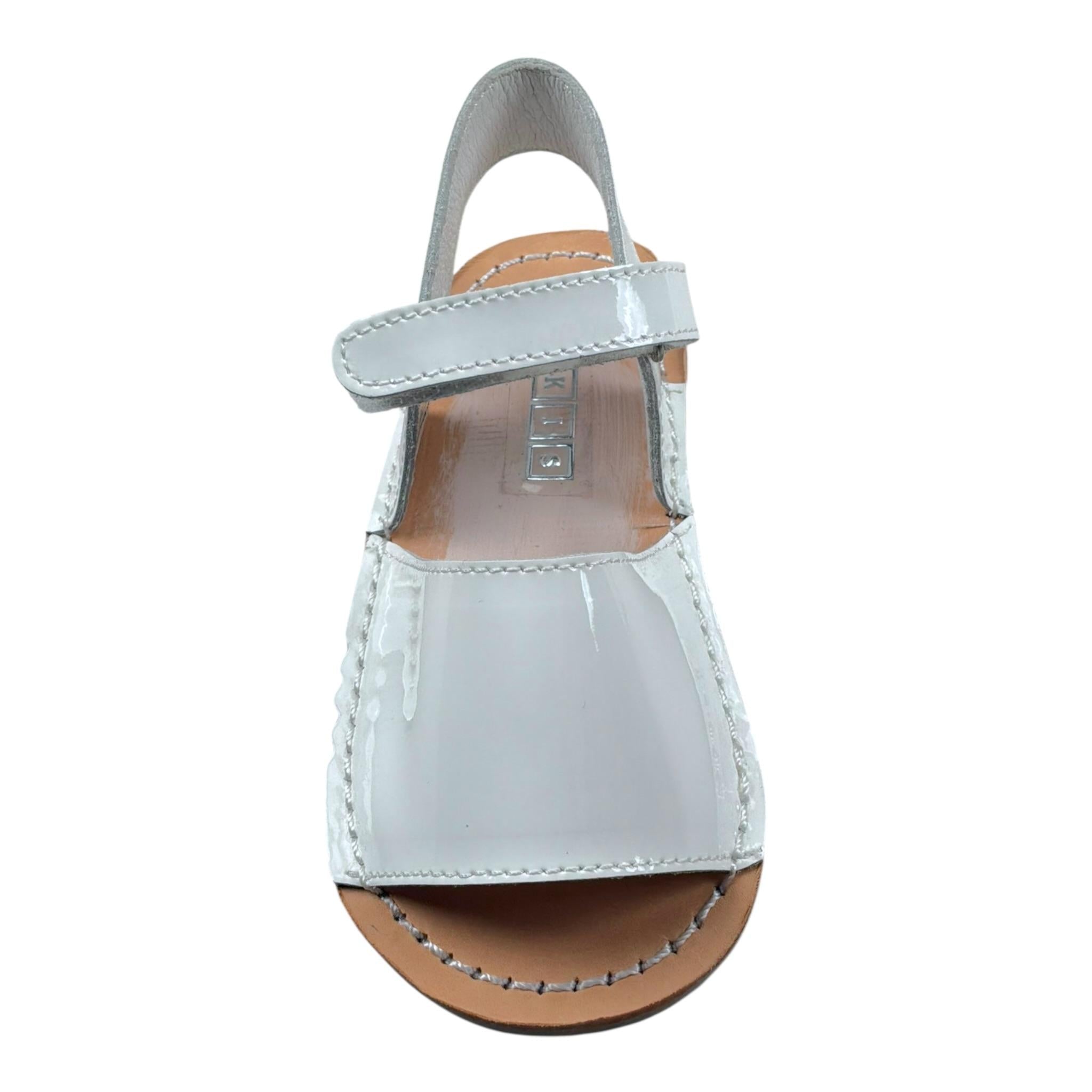 Qkis Sandalo Tinta Unita per Bambina IT10100 BIANCO QKIS 