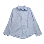 PAOLO PECORA camicia tinta unita manica lunga Azzurro per Bambino PP4107 AZZURRO PAOLO PECORA 