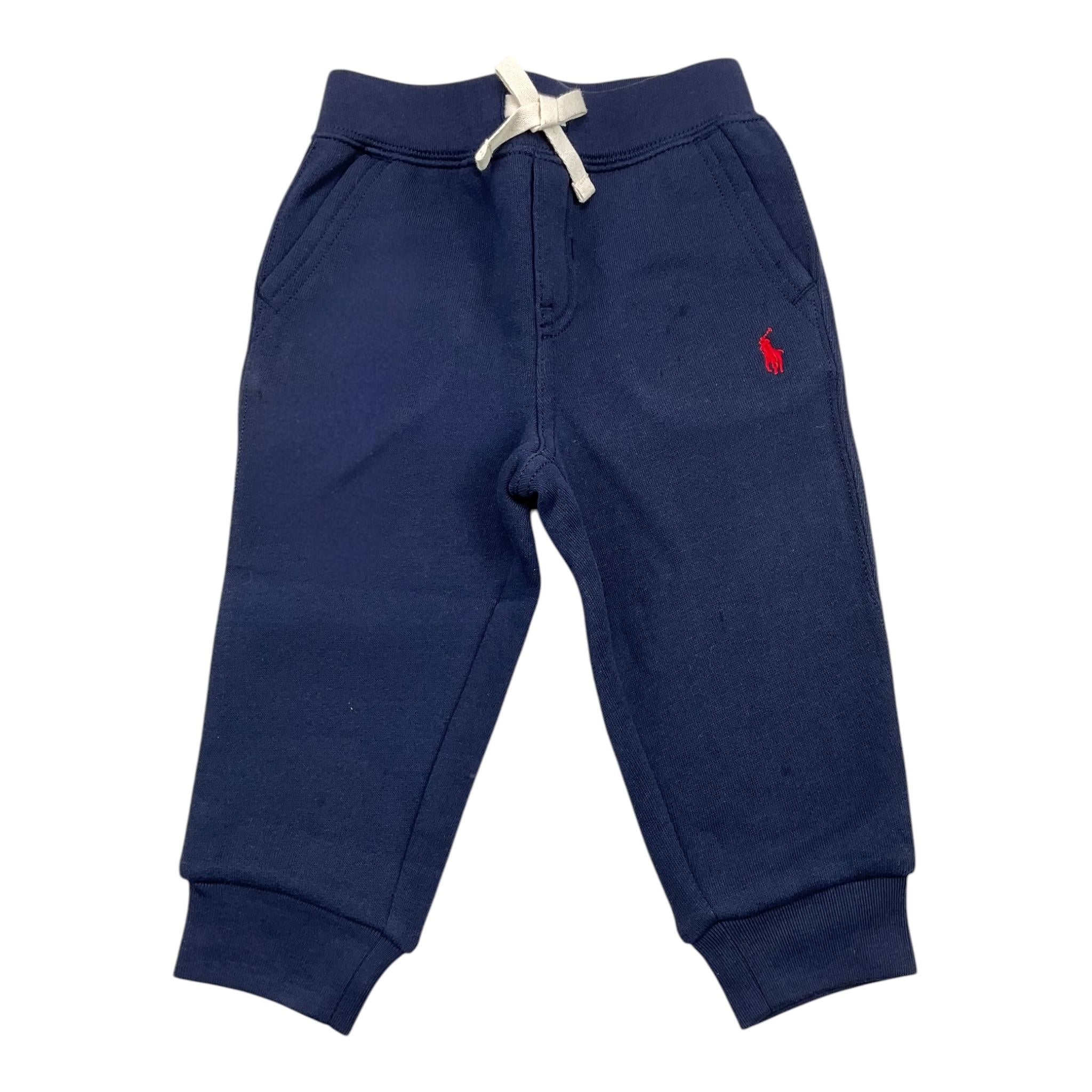 RALPH LAUREN pantalone tuta tinta unita Blu per Neonato 320720897003 BLU RALPH LAUREN 