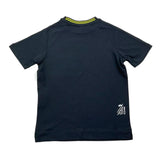 US Pollo Assn – Einfarbiges T-Shirt mit Rundhalsausschnitt und schwarzem Logo für Babys