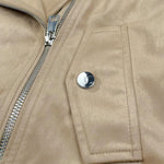 Liu Jo Giubbino Tinta Unita con Zip per Bambina GA5194 BEIGE LIU JO 