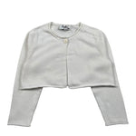 Il Gufo Coprispalle Tinta Unita per Neonata P25GF118EM109 PANNA IL GUFO 