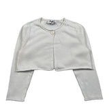 Il Gufo Coprispalle Tinta Unita per Neonata P25GF118EM109 PANNA IL GUFO 