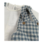 Calamaro Completo 2 Pezzi T-Shirt-Pagliaccetto per Neonato 11127 BIANCO CALAMARO 